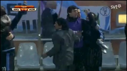 fifa world cup 2010 Argentina vs Korea 1 - vi gol