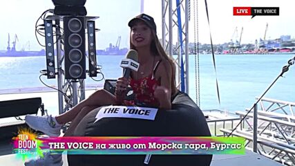 THE VOICE LIVE от TEEN BOOM FEST 2021: Ева на живо, няколко часа преди началото (22/08/2021) [13]