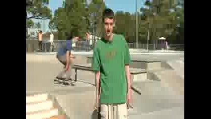Advanced Street Skateboarding - How to Ollie Down a Set of Stairs on a Skateboard