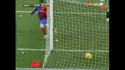 Барселона 4 - 1 Нумансия 24.01.2009