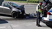 Катастрофа на кръстовище в Благоевград