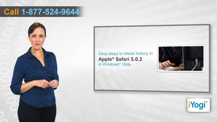 How to check history in Apple® Safari 5.0.2 in Windows® Vista?