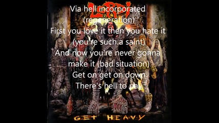 Lordi - Devil is A Loser (lyrics)