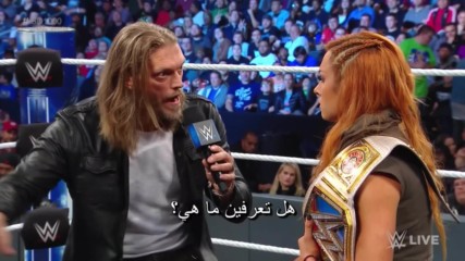Edge's advice to Becky Lynch: Wal3ooha, 18 October, 2018
