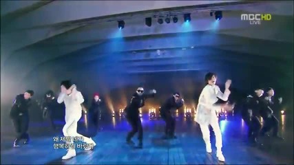 Tvxq - Keep Your Head Down @ Mbc Gayo Daejun (31.12.2011)