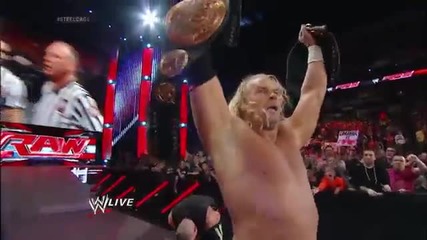 Cody Rhodes & Goldust vs New Age Outlaws ( Steel Cage Match for Tag Team Titles ) - Wwe Raw 3/2/14