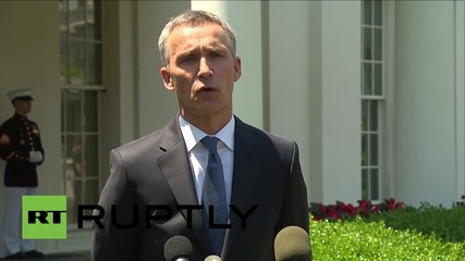 USA: NATO Sec-General announces "biggest collective defence since the Cold War" on Washington visit