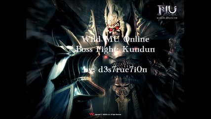 Wild Mu Online - Boss Fight: Kundun