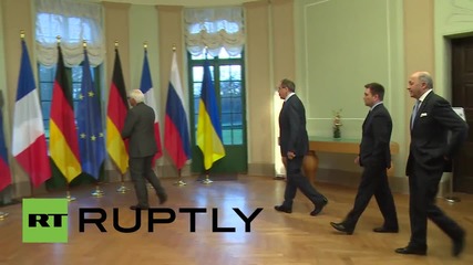 Germany: FMs gather for 'Normandy format' Ukraine crisis talks in Berlin