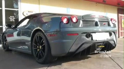 Ferrari 430 Scuderia Rev and Accelerate 