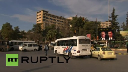Syria: Life continues in Aleppo, as Russian jets strike IS targets