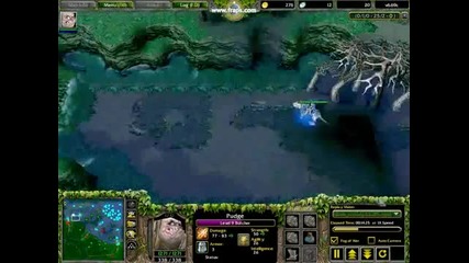 Дота - Много добър Pudge и Mirana