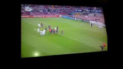 manchester united vs barcelone O - 2 gol na etoo