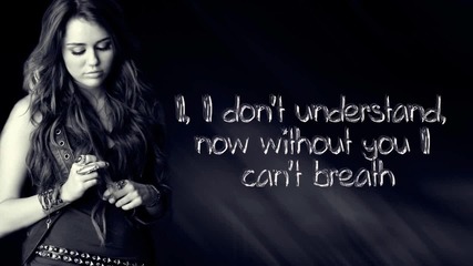 Miley Cyrus - Take Me Along Lyrics 