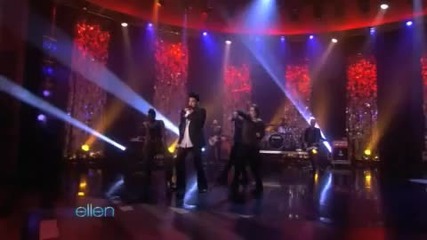 Adam Lambert on Ellen 5 - 19 - 2010