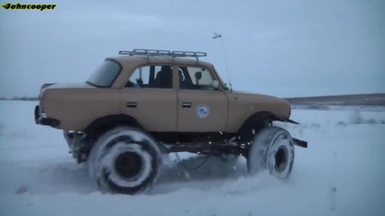 Москвич в стил Monster truck