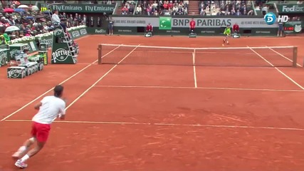 Nadal vs Ferrer - Roland Garros 2013 - Hot Shot [4]