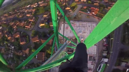 The climb down. | James Kingston: Pov Adventures |
