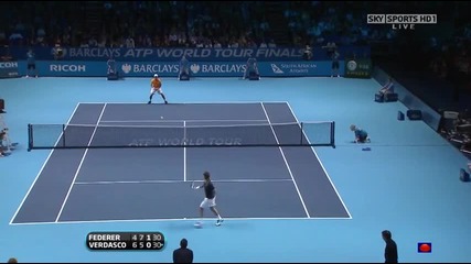 Federer vs Verdasco - London 2009 - Part 2