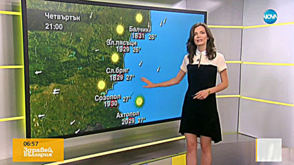 Прогноза за времето (22.08.2019 - сутрешна)