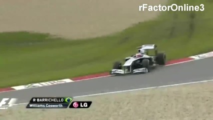 F1 Гран при на Германия 2011 - избрани моменти от петъчните тренировки Hd