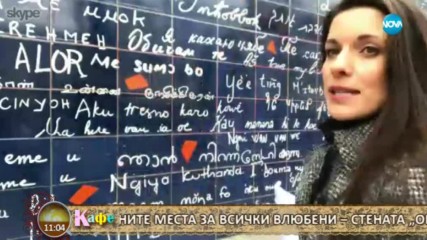 311 ПЪТИ "ОБИЧАМ ТЕ": Стена на любовта в Париж "говори" на 280 езика