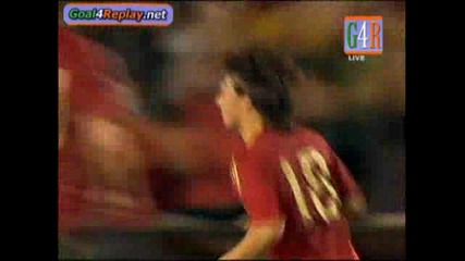 Spain - Belgium 4 - 0 (5 - 0, 5 9 2009)