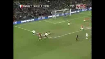 Rooney 1 - 0 Manutd Vs Arsenal
