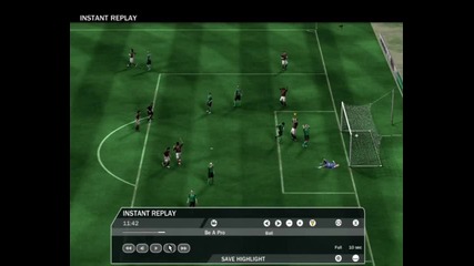 Fifa09 гол с горна греда Zambrotta