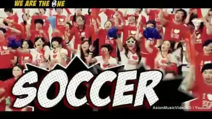 [mv] T - ara - We Are The One [world Cup Song] бг. превод!
