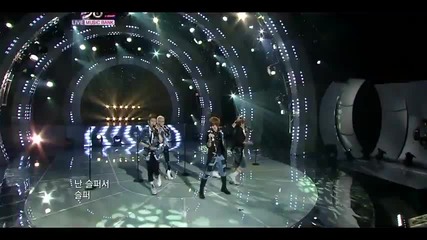 N-train - One Last Cry ~ Music Bank (03.06.11)