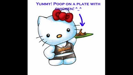 Hello Kitty is Poop