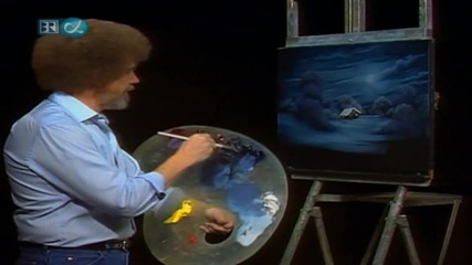 S19 Радостта на живописта с Bob Ross E12 Evening's Peace ღобучение в рисуване, живописღ