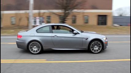 Bmw M3 Cold Weather Launch Control Stopped Before Spinout - Stock 2009 E92 Dct