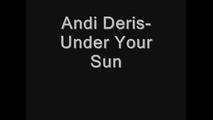 Andi Deris - Under Your Sun