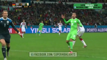 1/8 финал: Германия 2–1 Алжир // F I F A World Cup 2014 // Germany 2–1 (a.e.t.) Algeria / Highlights