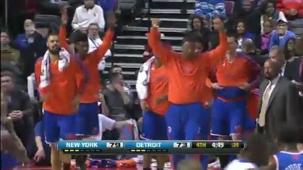 Nba Circle - New York Knicks Vs Detroit Pistons Highlights 6 March 2013 www.nbacircle.com