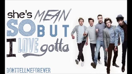 One Direction - Just Can't Let Her Go