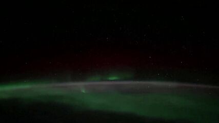 Уникална гледка: НАСА засне от Kосмоса Северното сияние