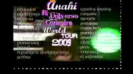 Anahi - El Universo Conspira World Tour 2009 - Coming Soon