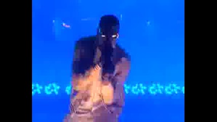Rihanna, J. Holiday, Chris Brown, And Kanye West - Essence Music Festival July 4th Performances