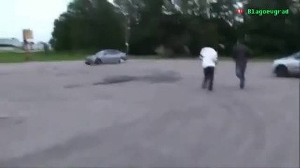 Баба дрифти с Bmv *смях*