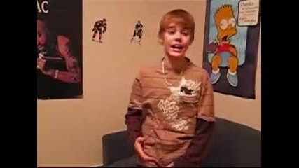 With You - Chris Brown Cover - Justin singing 