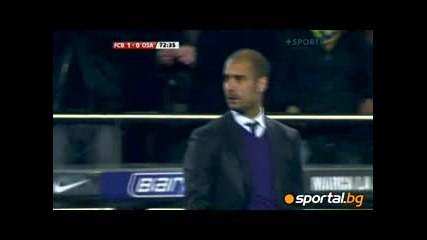 24.3.2010 Барселона - Осасуна 2 - 0