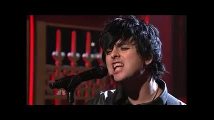 Green Day - 21 Guns ( Saturday Night Live)