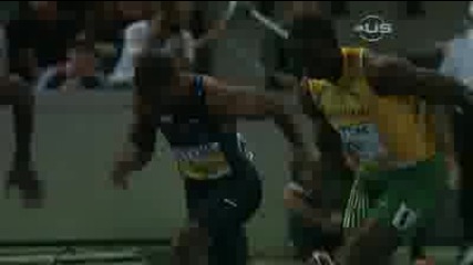 Usain Bolt и неговия светоевн рекорд ! 