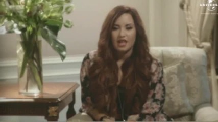 Demi Lovato Universal Interview 2012