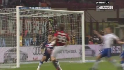 Милан 3:0 Сампдория - Full Highlights & Goals