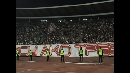 Звезда - Офк Белград - Агитката на Звезда! *06.11.2010г.* 