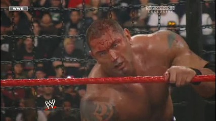 the undertaker vs batista vs mvp vs finlay vs great khali vs big vs daddy- elimination chamber match